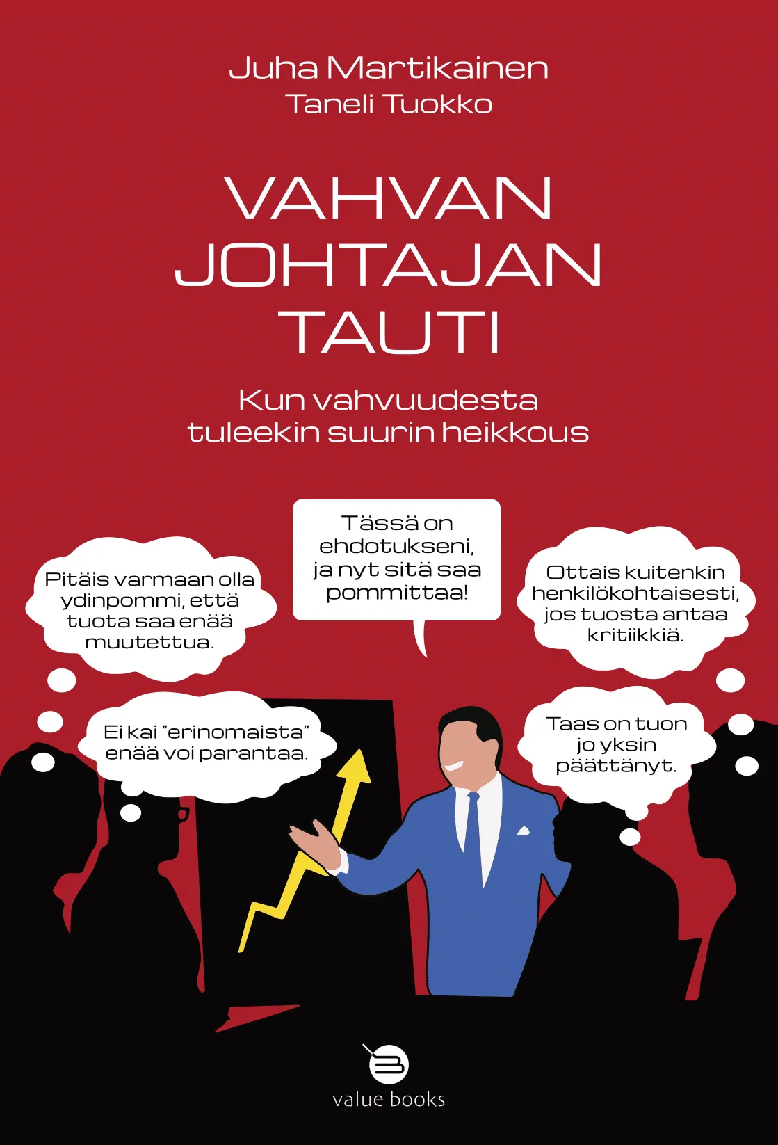 Vahvan Johtajan Tauti - Kirjan Kansi